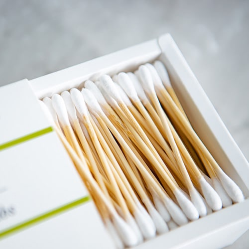 Bamboo Cotton Swabs (400)