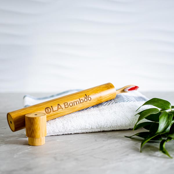 Bamboo Travel Case